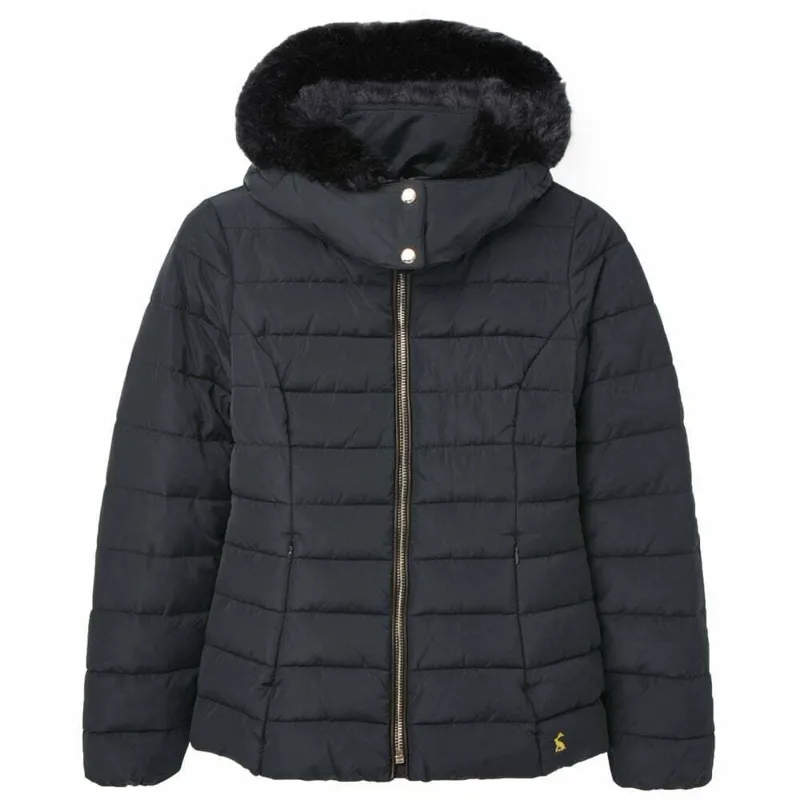 Joules Ladies Cassington Padded Navy Jacket